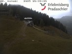 Archiv Foto Webcam Arosa Lenzerheide: Bergstation Pradaschier 05:00