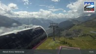 Archiv Foto Webcam Aletsch Arena: Bergstation Wurzenbord 12:00