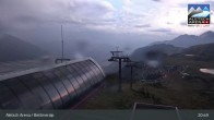Archiv Foto Webcam Aletsch Arena: Bergstation Wurzenbord 04:00