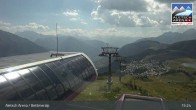 Archiv Foto Webcam Aletsch Arena: Bergstation Wurzenbord 14:00