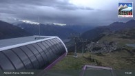 Archiv Foto Webcam Aletsch Arena: Bergstation Wurzenbord 02:00