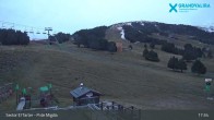 Archived image Webcam Grandvalira Ski Resort: Pi de Migdia 23:00