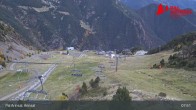 Archiv Foto Webcam Vallnord: Arinsal - Sessellift Les Fonts 07:00