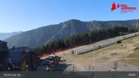 Archiv Foto Webcam Vallnord - Pal: Sicht auf Talstation La Massana und Piste El Planell 08:00