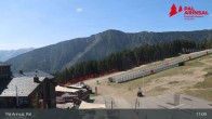 Archiv Foto Webcam Vallnord - Pal: Sicht auf Talstation La Massana und Piste El Planell 10:00