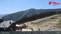 Archiv Foto Webcam Vallnord - Pal: Sicht auf Talstation La Massana und Piste El Planell 12:00