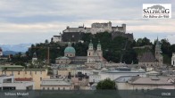Archived image Webcam Salzburg - Mirabell Palace 08:00