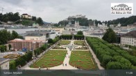Archiv Foto Webcam Salzburg - Schloss Mirabell 10:00