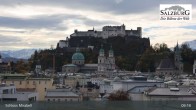 Archived image Webcam Salzburg - Mirabell Palace 08:00