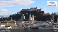 Archived image Webcam Salzburg - Mirabell Palace 14:00