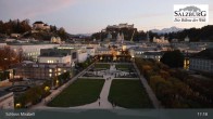 Archived image Webcam Salzburg - Mirabell Palace 16:00