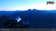 Archived image Webcam Summit of Palinkopf (2.864 m) - Ischgl 04:00
