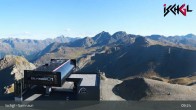 Archived image Webcam Summit of Palinkopf (2.864 m) - Ischgl 08:00