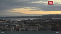 Archiv Foto Webcam Genf - RTS Hochhaus 06:00