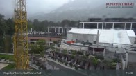 Archiv Foto Webcam Bad Reichenhall: Außenbecken RupertusTherme 14:00