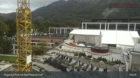 Archiv Foto Webcam Bad Reichenhall: Außenbecken RupertusTherme 08:00