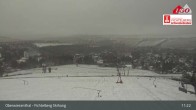 Archived image Webcam Oberwiesenthal - Fichtelberg ski slope 10:00
