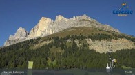 Archived image Webcam Carezza Ski Resort: Pra di Tori - Base Station 14:00