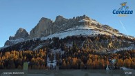 Archived image Webcam Carezza Ski Resort: Pra di Tori - Base Station 06:00