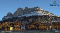 Archived image Webcam Carezza Ski Resort: Pra di Tori - Base Station 07:00