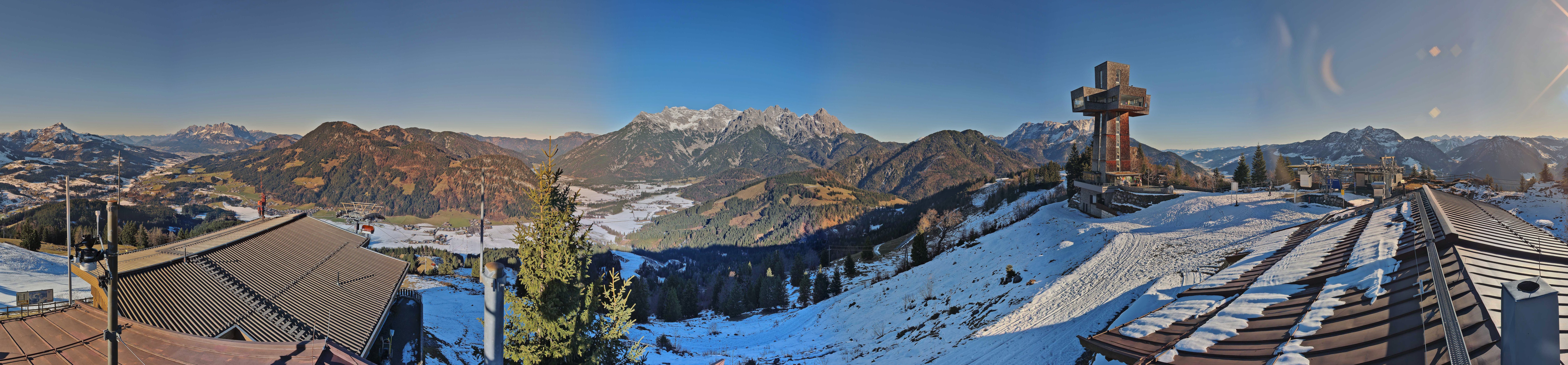 Pillersee: Jakobskreuz Bergstation Buchensteinwand
