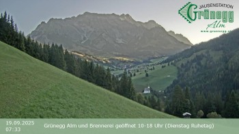 Grünegg Alm in Dienten