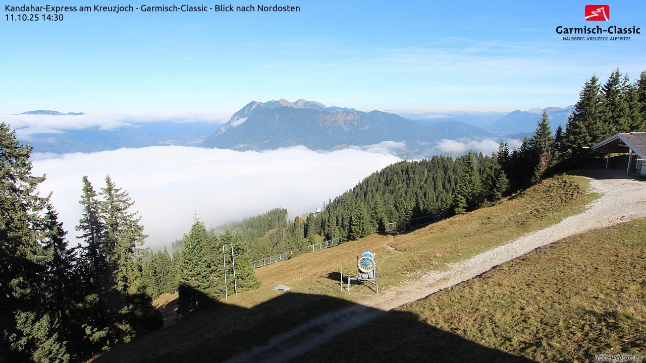 Garmisch-Classic: Bergstation Kandahar Express