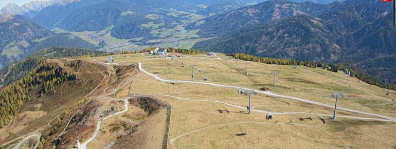 Kronplatz: Blick auf Olang