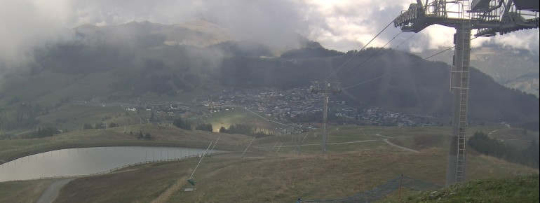 Les Saisies - Bergstation Sessellift Bisanne