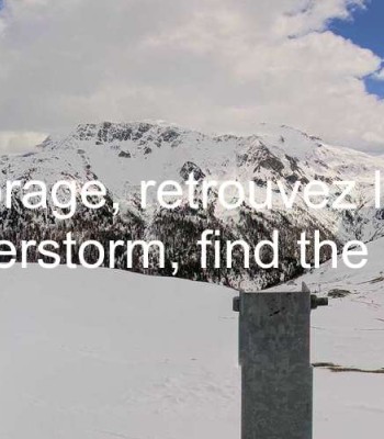 La Plagne - Top station of chairlift Bijolin
