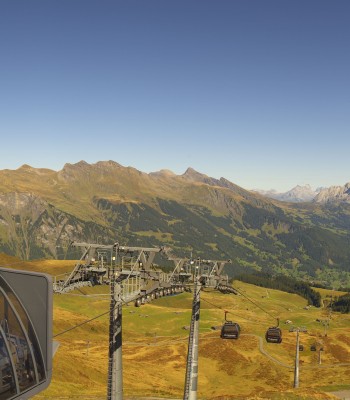 Panorama from Männlichen mountain