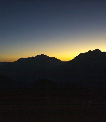 Pozza di Fassa: Panoramic view Dolomites