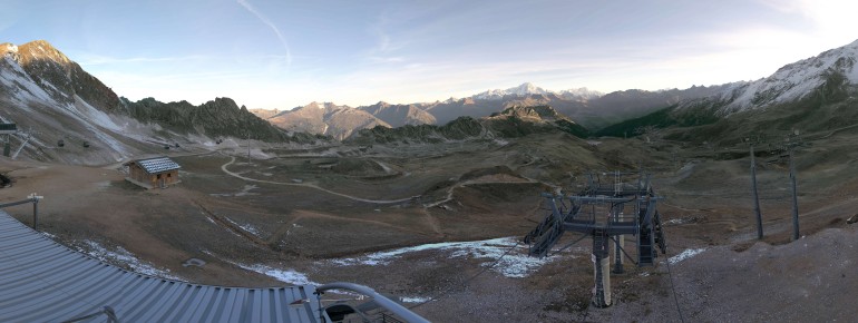 Les Arcs - Bergstation Sessellift Arcabulle