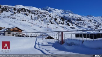 Snowcam: Arlberghaus Zürs