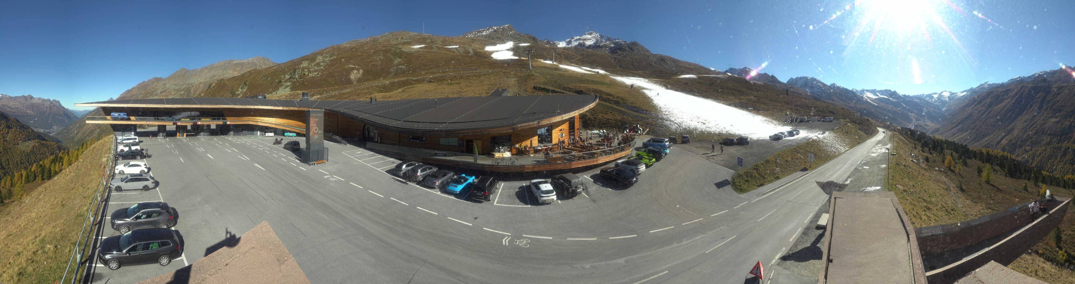 Gurgl: Blick auf Top Mountain Crosspoint am Timmelsjoch
