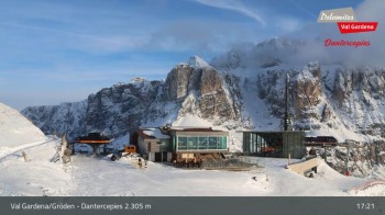 Val Gardena - Dantercepies Top station