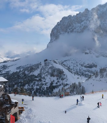 Val Gardena: Top station Ciampinoi
