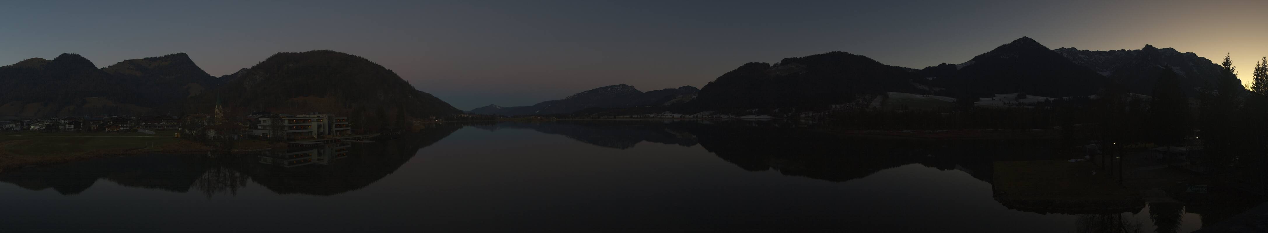 Walchsee im Kaiserwinkl in Tirol