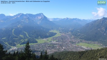 Wankhaus - View to Zugspitze